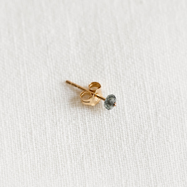 Sapphire Stud - Small Stone