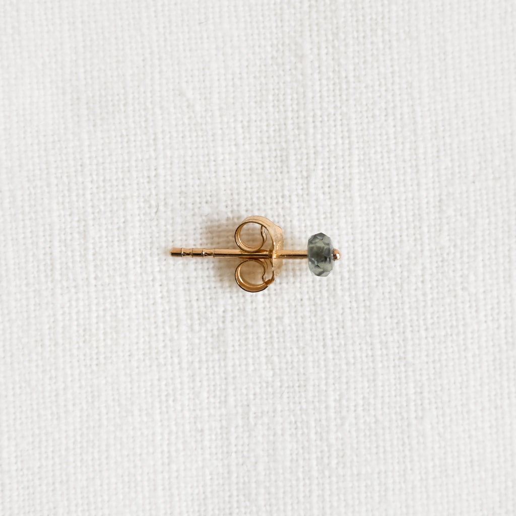 Sapphire Stud - Small Stone