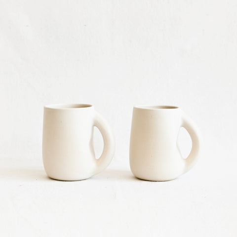 Tall White Mug