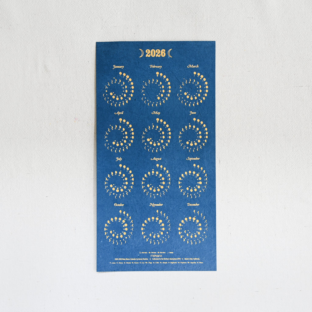 2026 Plantable Wildflower Calendar - Eclipse Blue/Gold ...