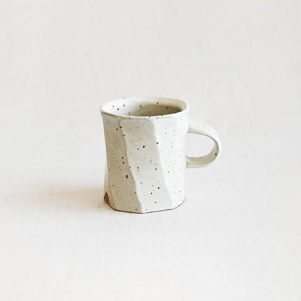 Facet Mug - White