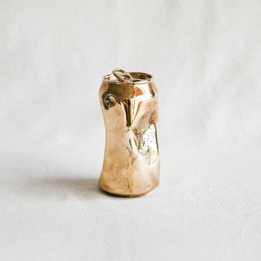 Crushed Can - Bronze