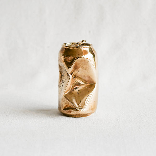 Crushed Can - Bronze