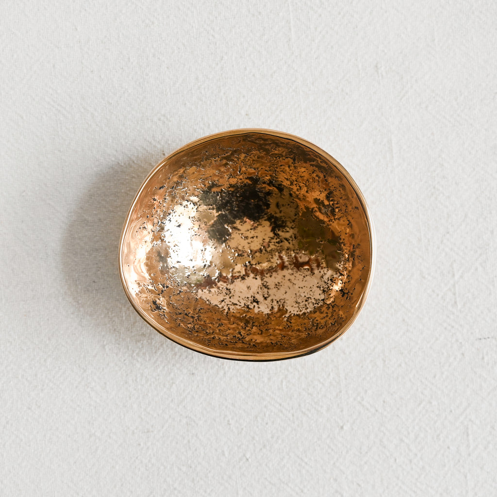 A Cup Gourd Bowl - Bronze