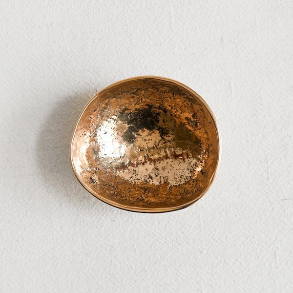 A Cup Gourd Bowl - Bronze