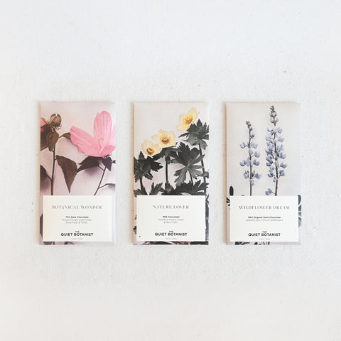 The Quiet Botanist Chocolate