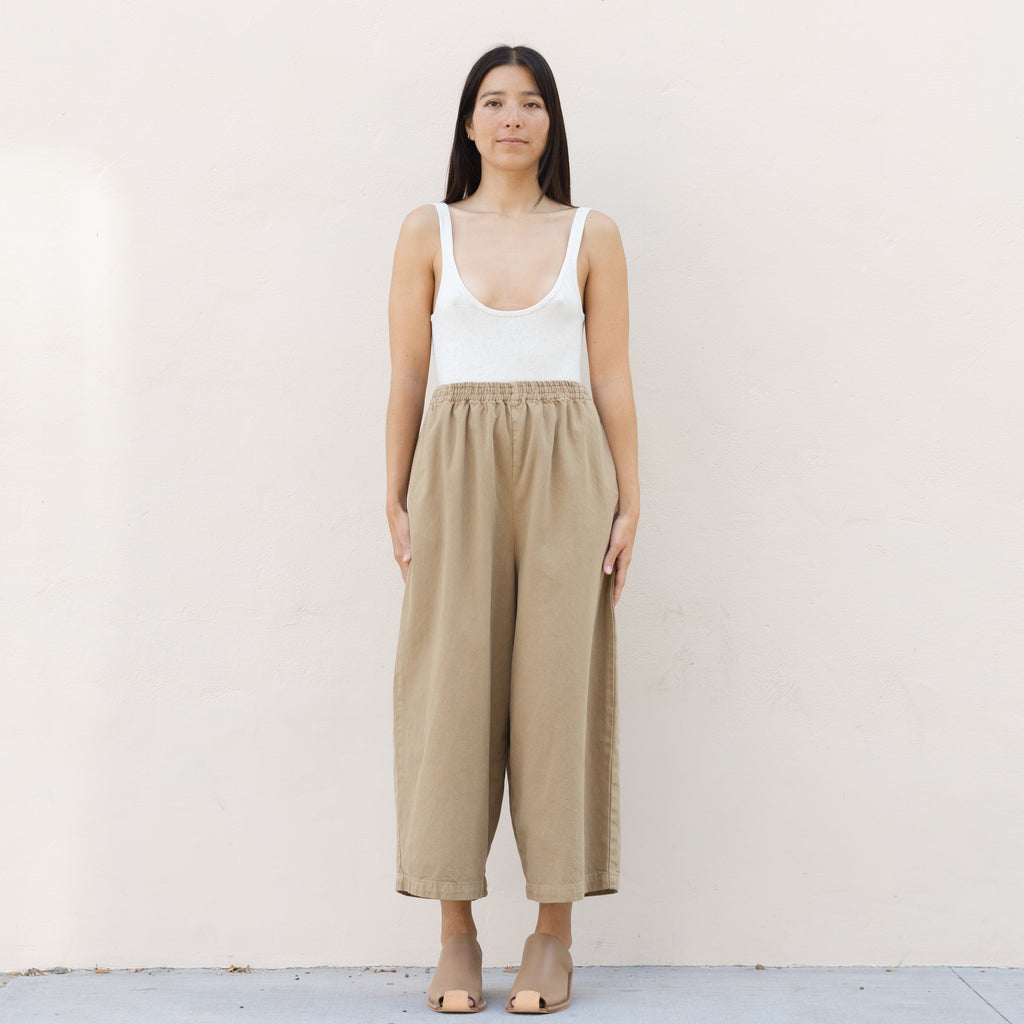 Balloon Pant - Stone Wash Sand