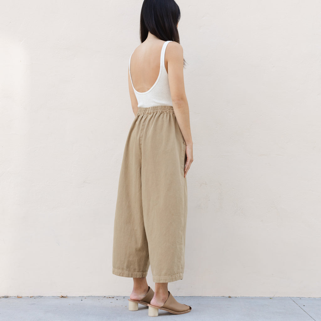 Balloon Pant - Stone Wash Sand