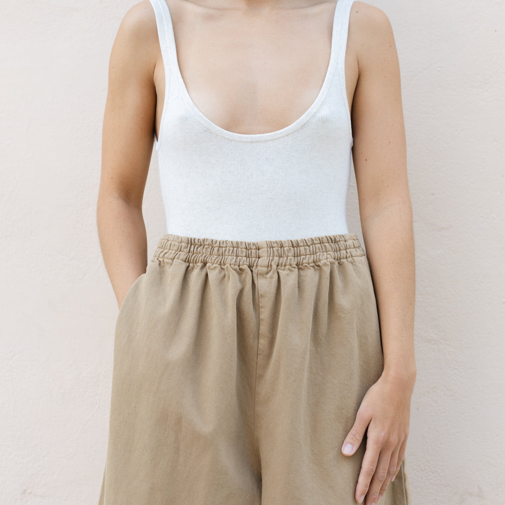 Balloon Pant - Stone Wash Sand