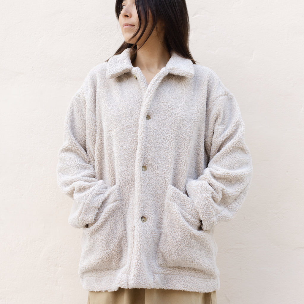 Sherpa Coat - Oatmeal