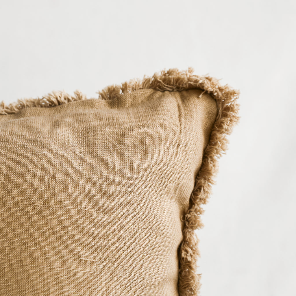 Neutral Linen Pillow 