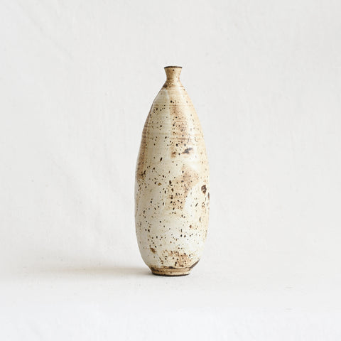 Tall Abstract Ceramic Bottle