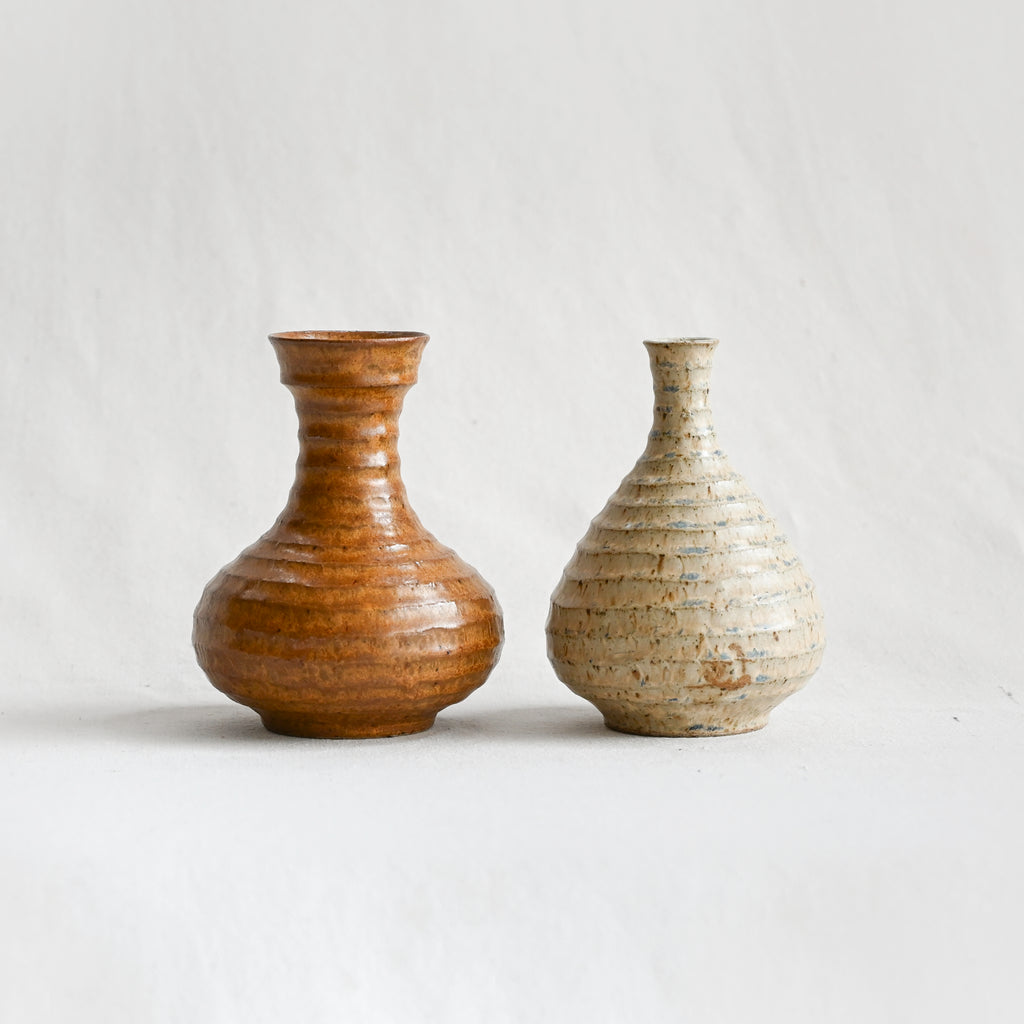 Ribbed Vase