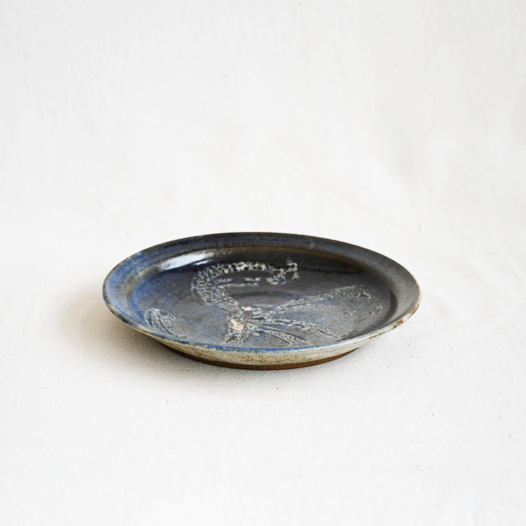 Indigo Serving Plate