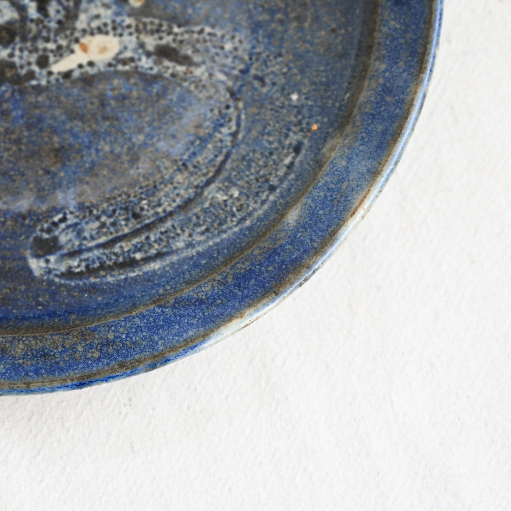 Indigo Serving Plate