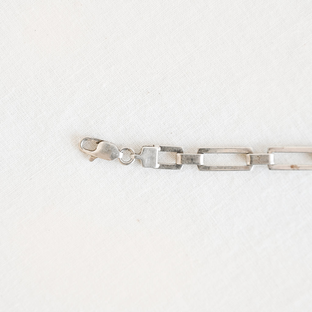 Vintage Sterling Silver Bracelet Link Bracelet