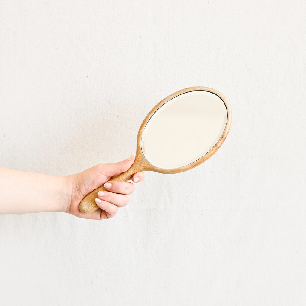 Oval Hand Mirror
