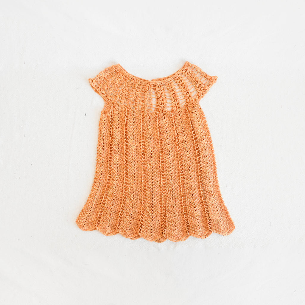 Vintage Crochet Baby Dress