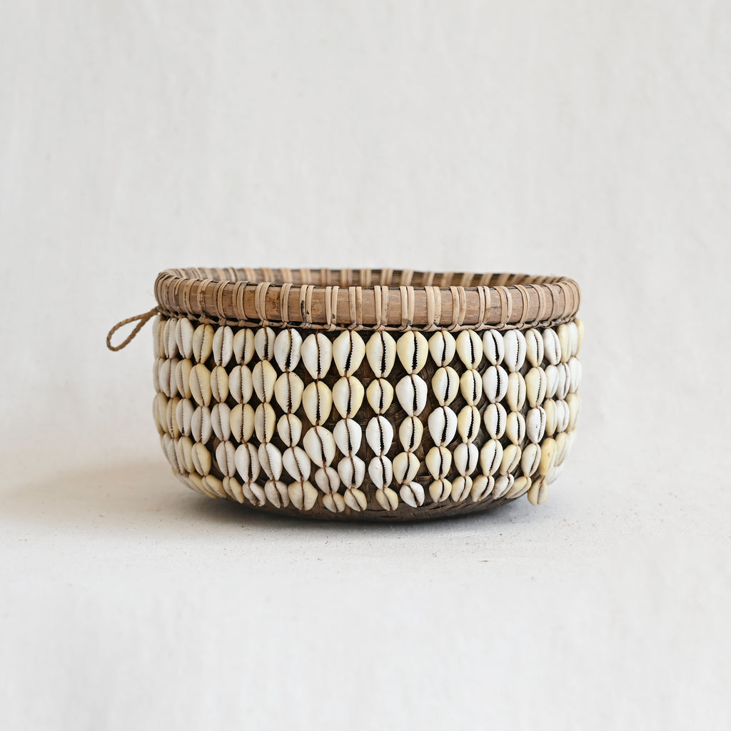 Vintage Shell Basket
