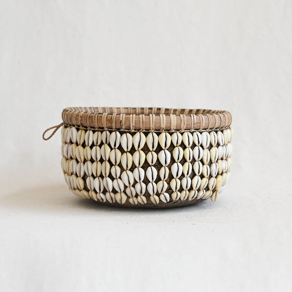 Vintage Shell Basket