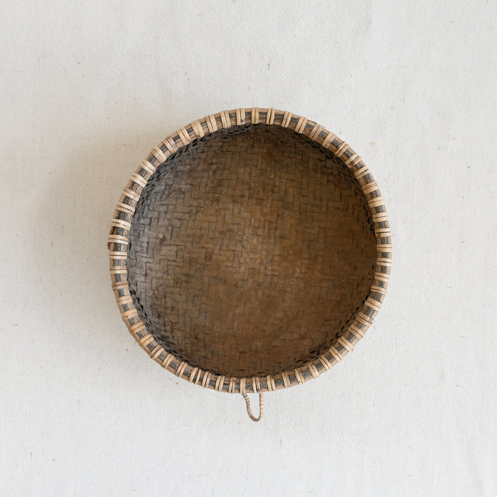 Vintage Shell Basket