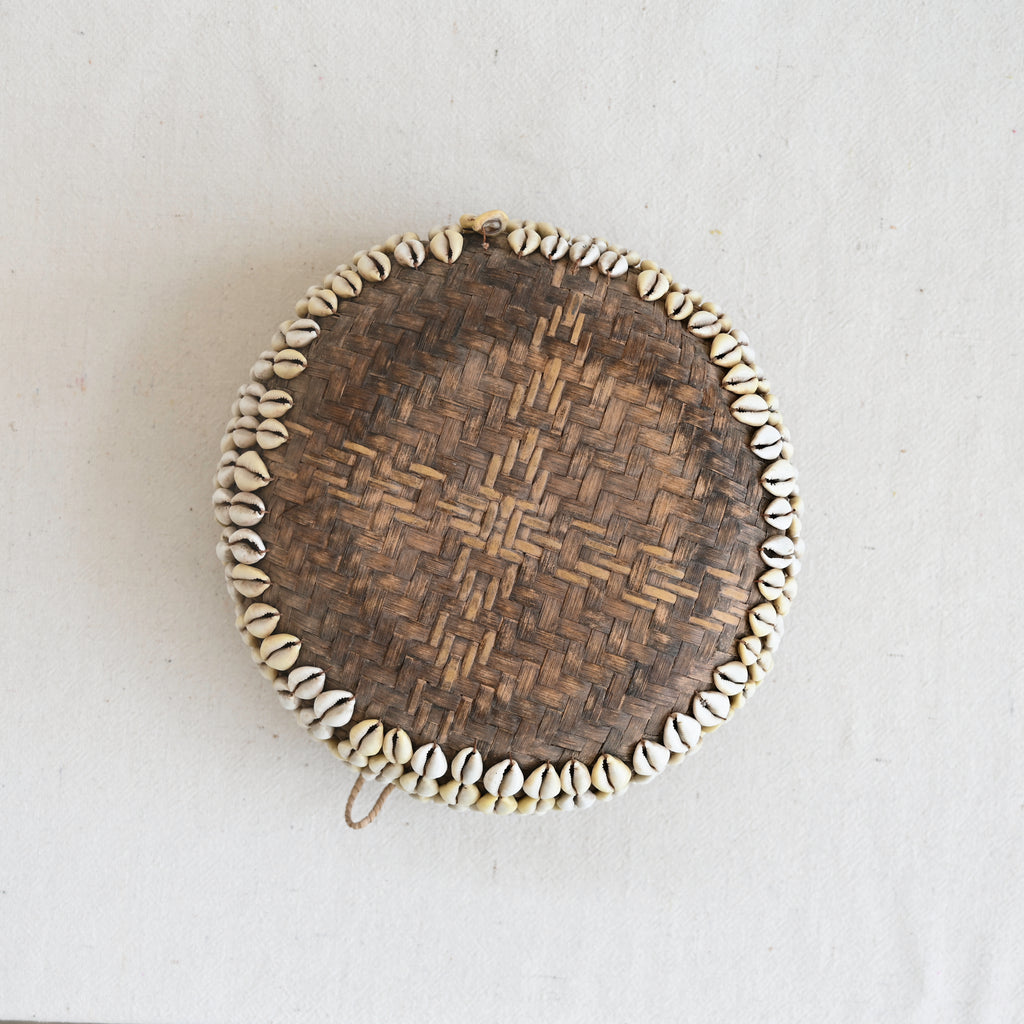 Vintage Shell Basket