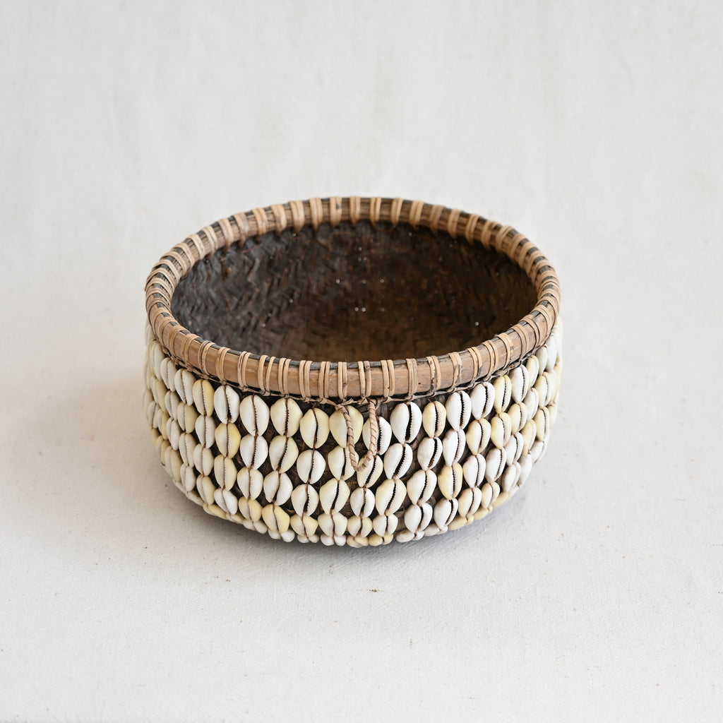 Vintage Shell Basket