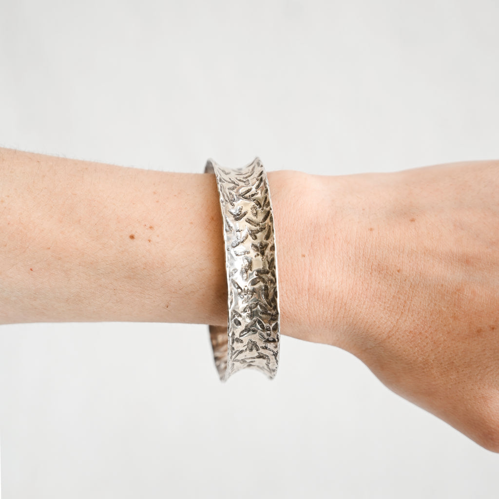 Vintage Sterling Silver Cuff