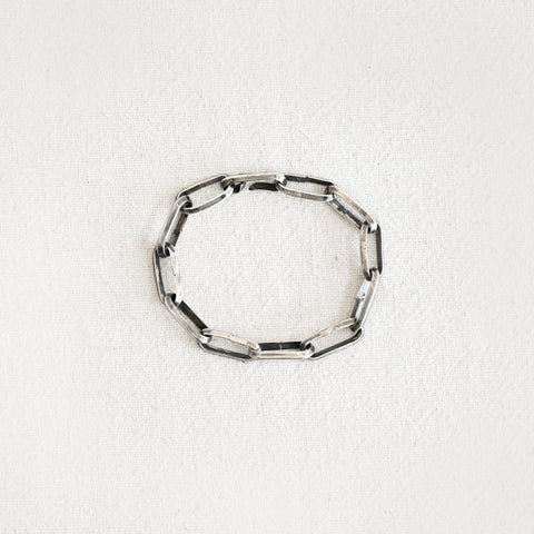 Vintage Silver Chain Link Bracelet