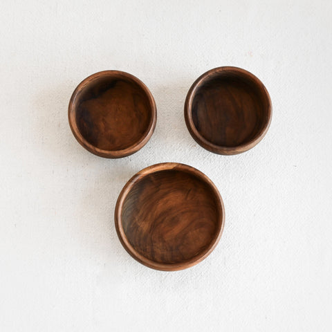 Vintage Wood Bowl
