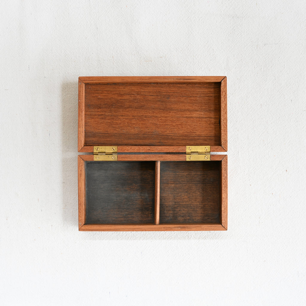 Vintage Danish Teak Lidded Box