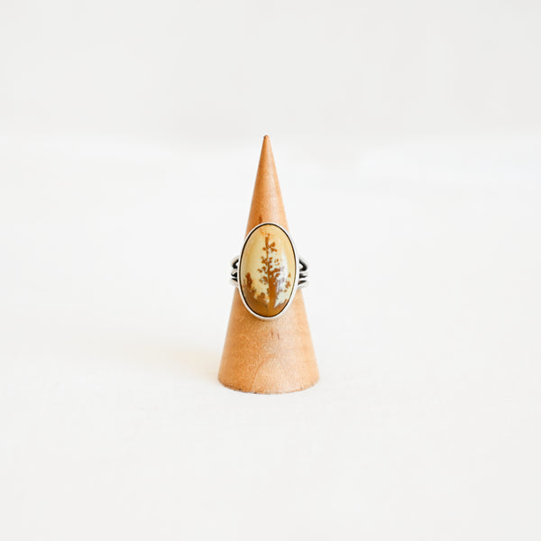 Vintage Oval Stone Ring