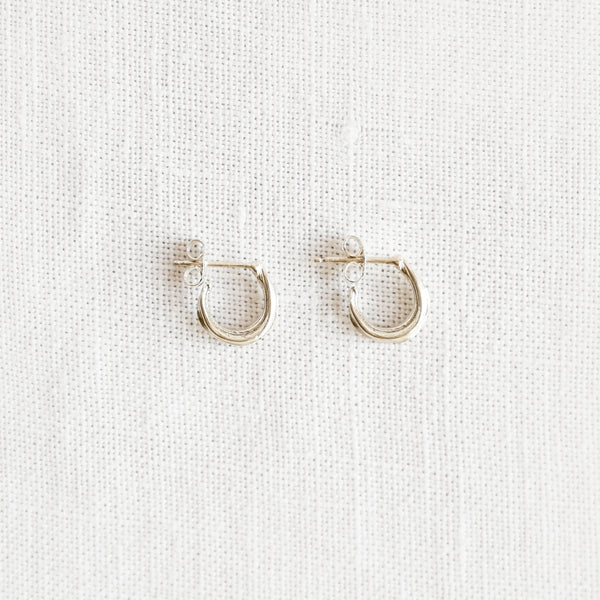 Mitsuro Mini Hoop Earrings - Pair