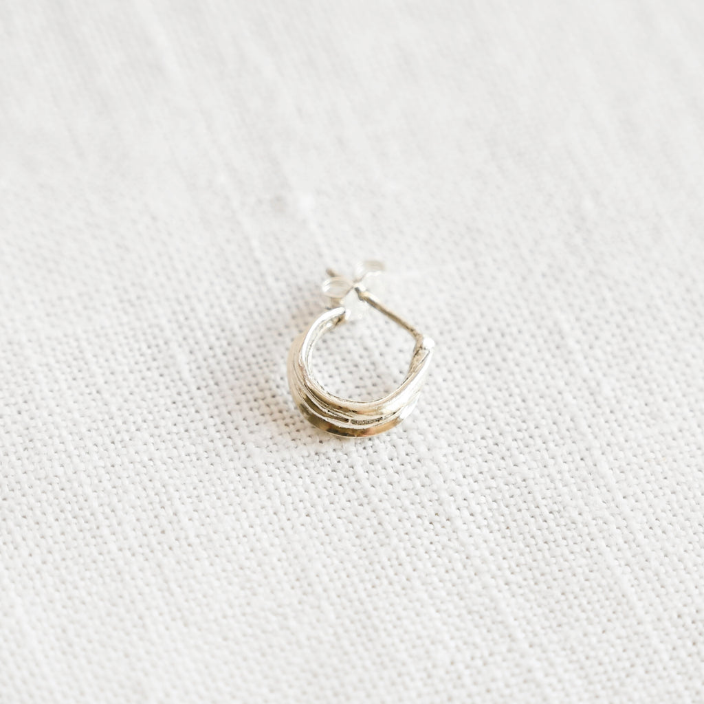 Mitsuro Mini Hoop Earrings - Pair