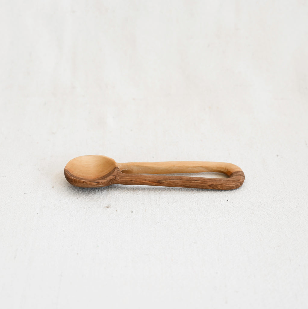 Olive Wood Serving Spoons Set of Three