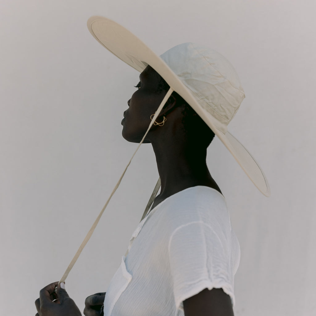 Packable Sun Hat - Brown Rice