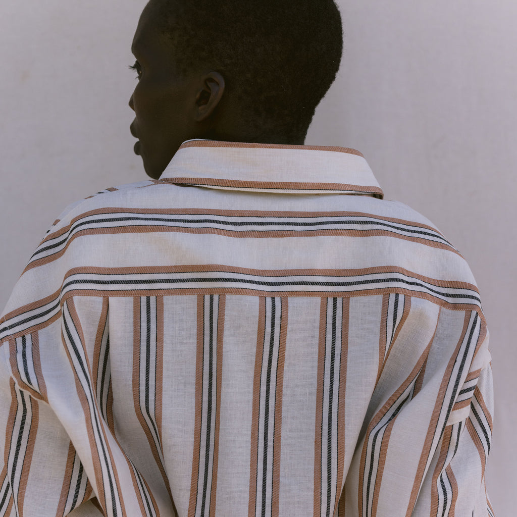 Wide-Striped Shirt