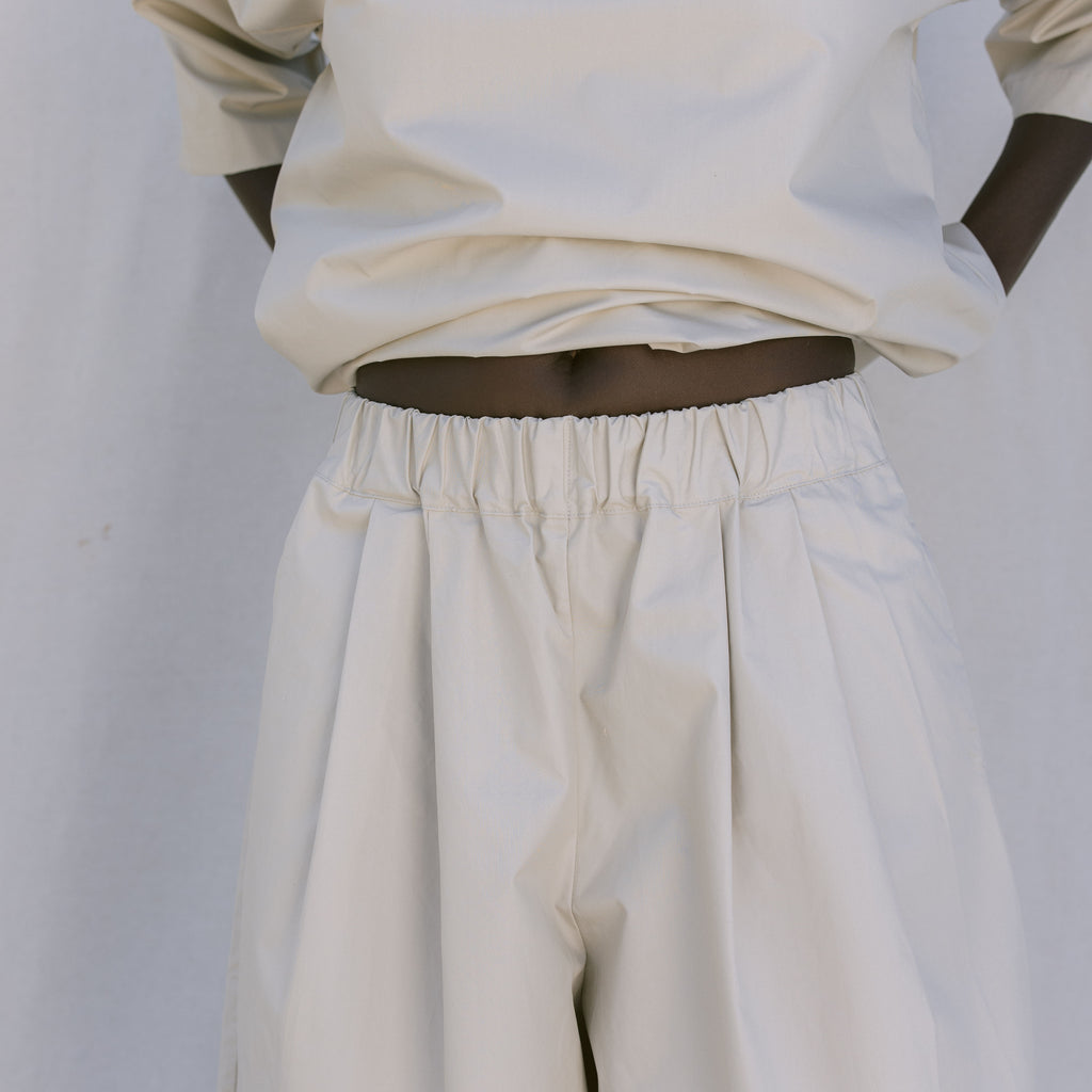 Wide Pant - Stone