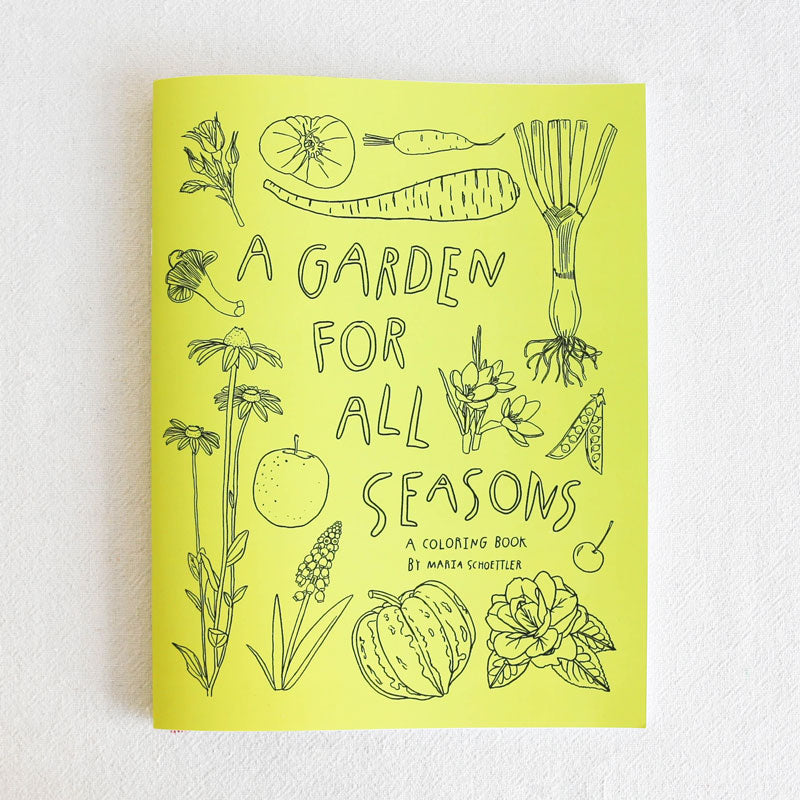 A Garden for All Seasons Coloring Book