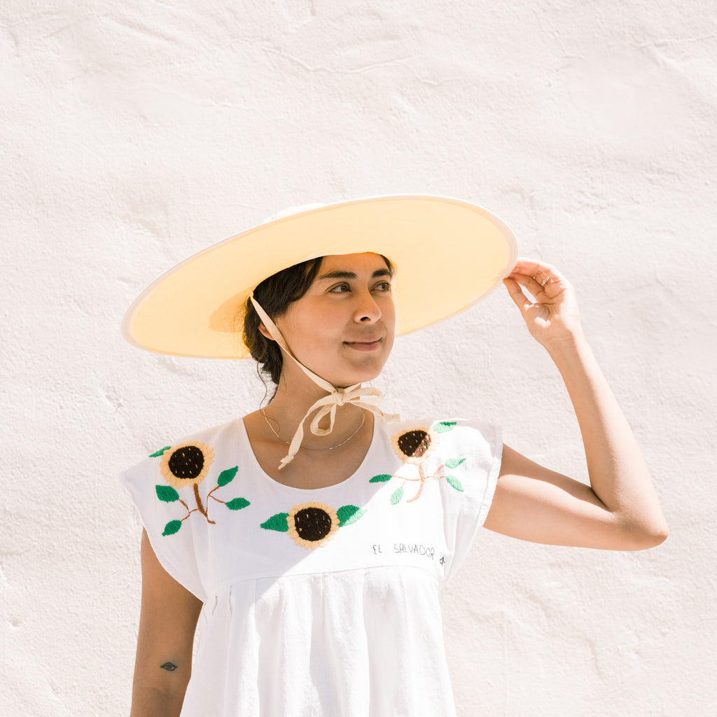 Baggu Packable Sun Hat in Butter at General Store