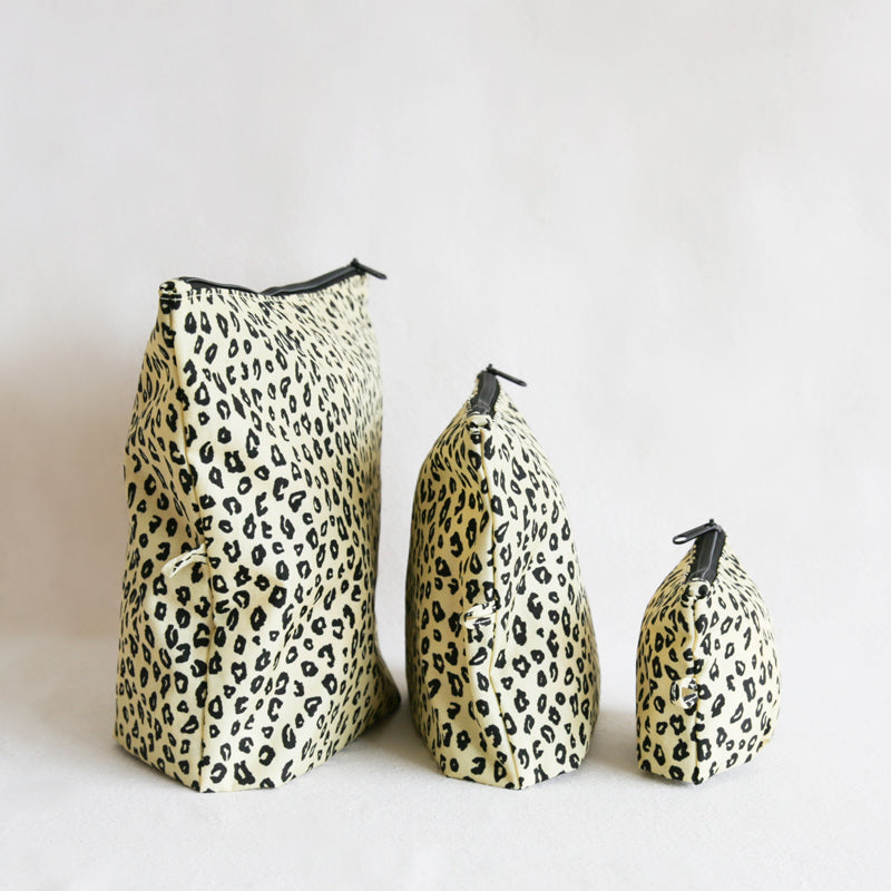 Baggu Honey Leopard Pouch Set at General Store