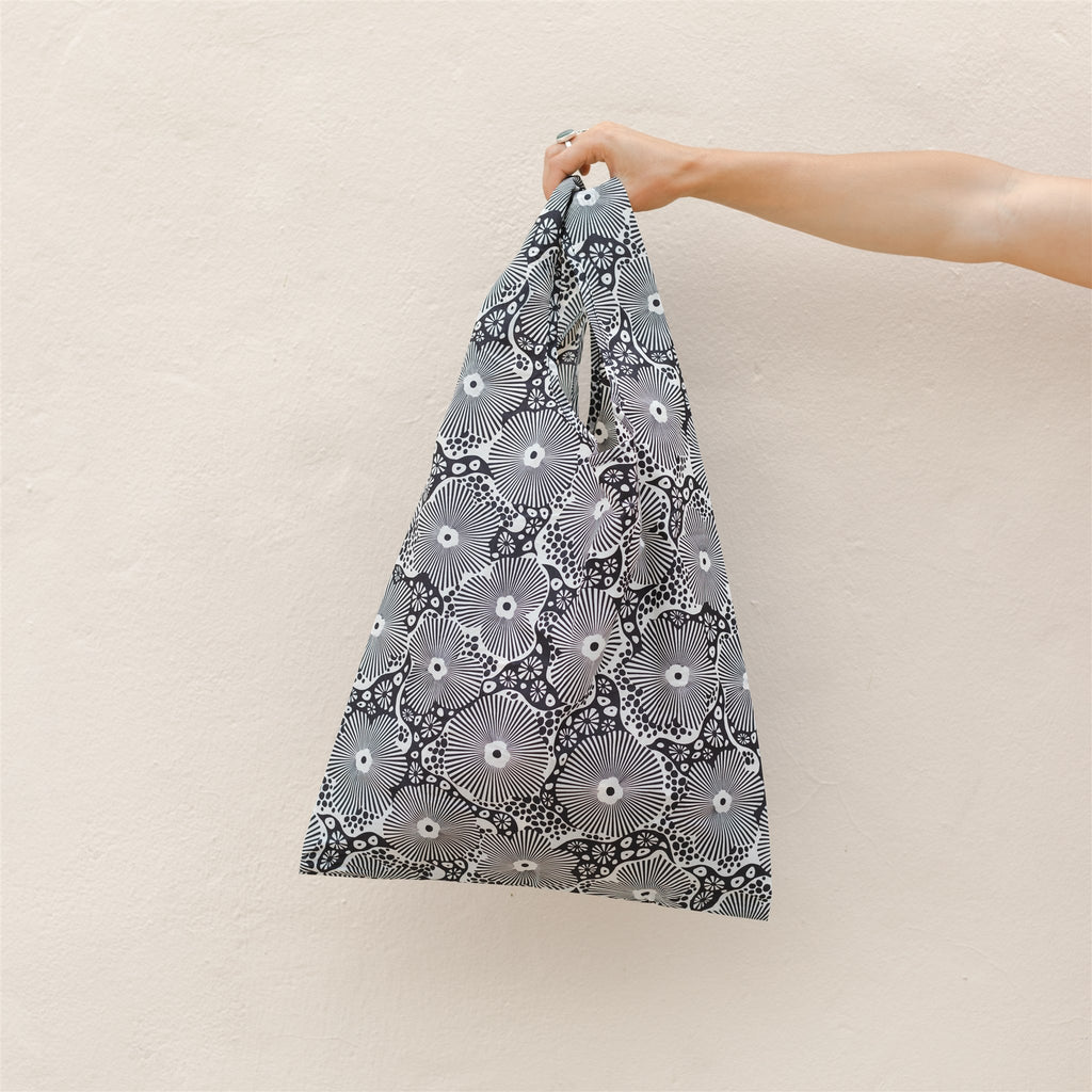 Reusable Bag - Woodblock Floral