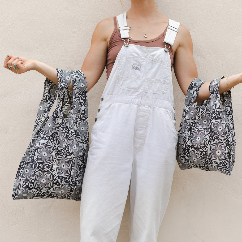 Reusable Bag - Woodblock Floral