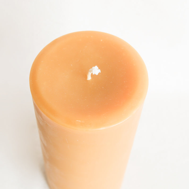 Beeswax Round Pillar Candle