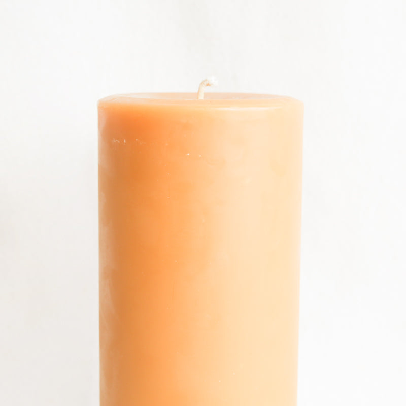 Beeswax Round Pillar Candle