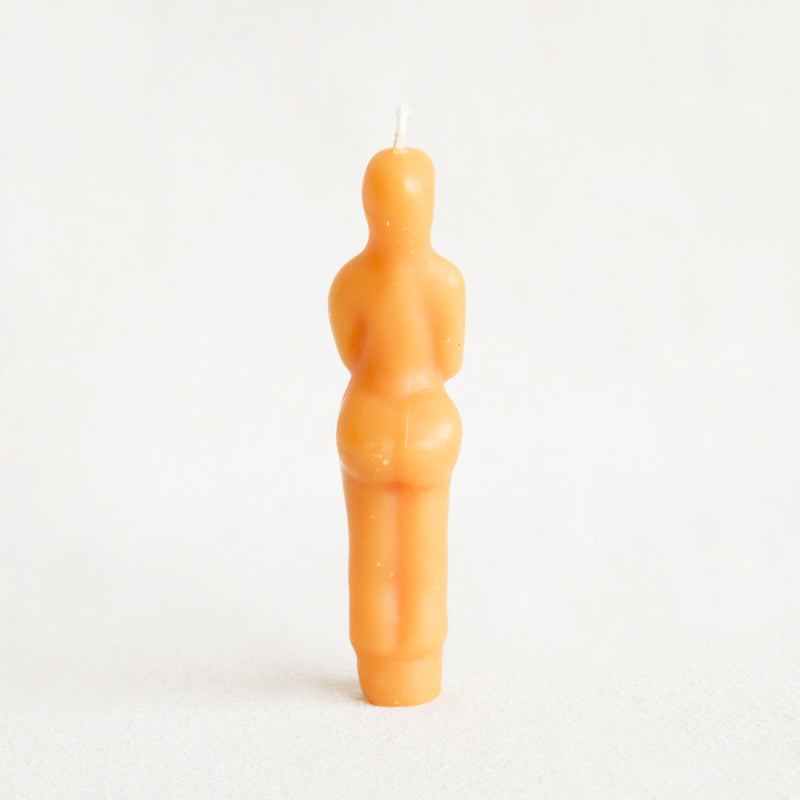 Woman Footed Candle