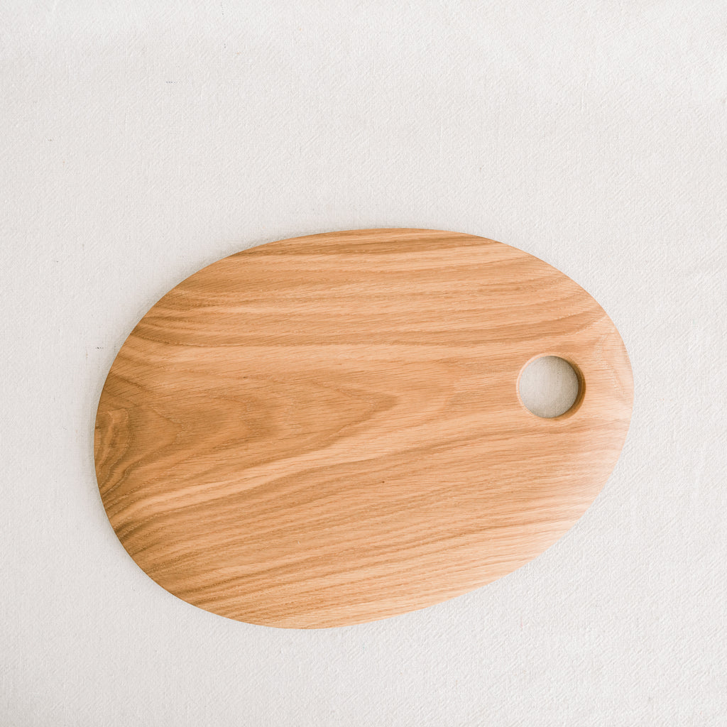 Pebble Cutting Board - Oak – Hawkins New York