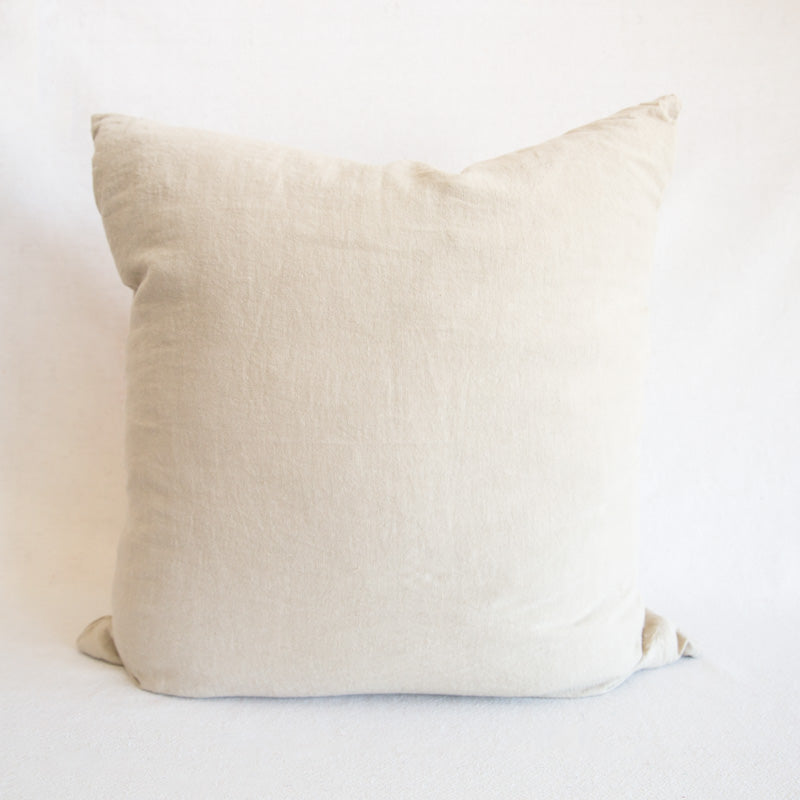 Simple Linen Pillow - Flax