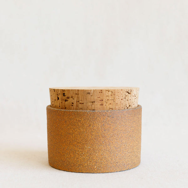 Cork Canister - Raw