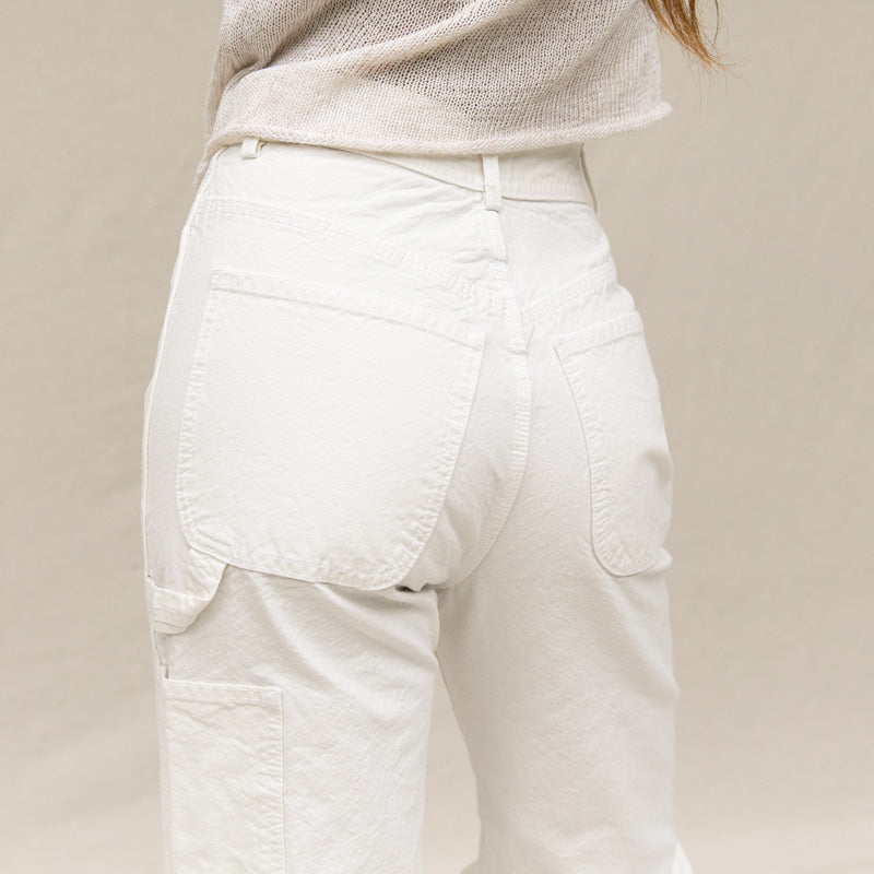 Handy Pants - Salt White